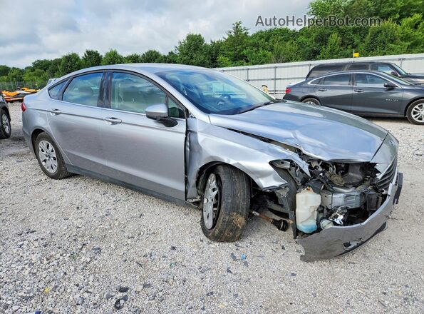 3FA6P0G79LR262585 2020 FORD FUSION Silver Передня права чверть