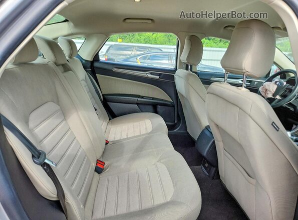 3FA6P0G79LR262585 2020 FORD FUSION Silver Вид задніх сидінь