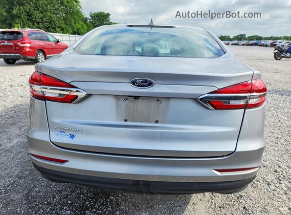 3FA6P0G79LR262585 2020 FORD FUSION Silver Вид ззаду