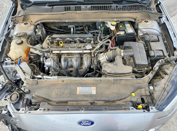 3FA6P0G79LR262585 2020 FORD FUSION Silver Вид задньої частини салону