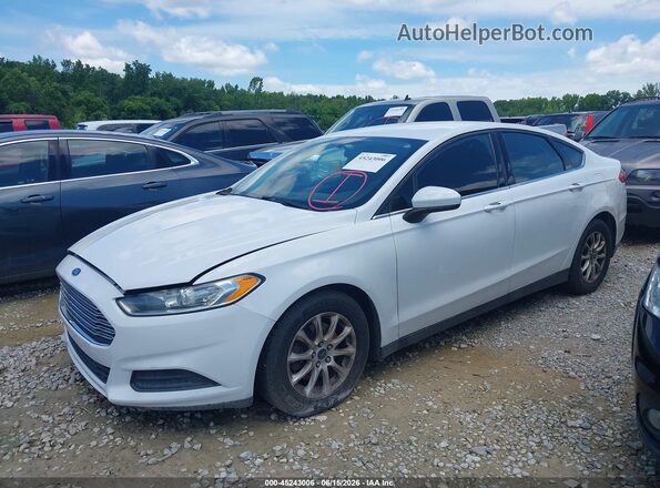 3FA6P0G7XGR261077 2016 FORD FUSION White 