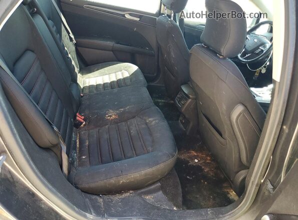 3FA6P0H70GR159754 2016 FORD FUSION Угольный Вид задних сидений