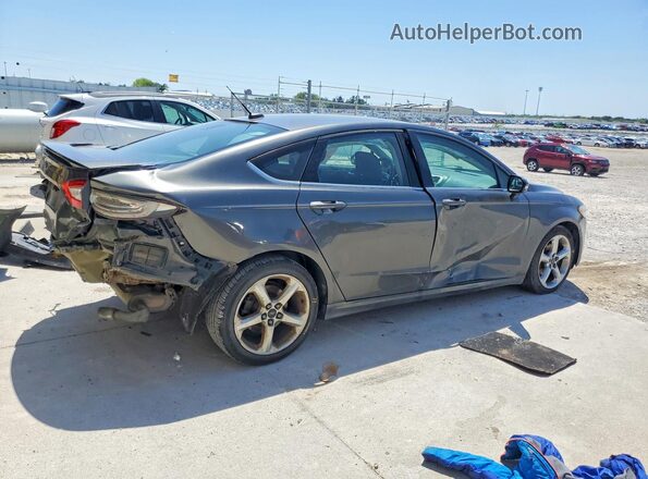 3FA6P0H70GR159754 2016 FORD FUSION Угольный Задняя правая четверть
