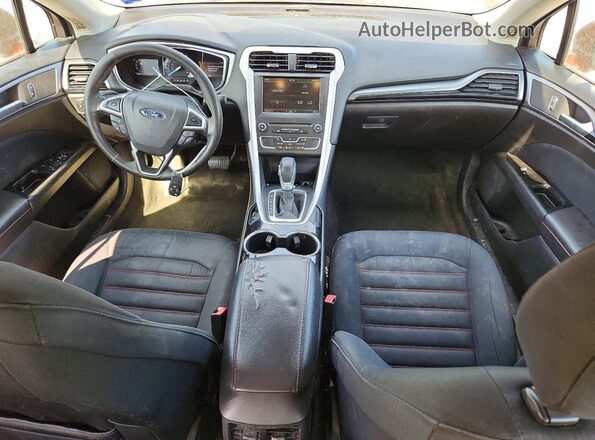 3FA6P0H70GR160225 2016 FORD FUSION Коричневый 