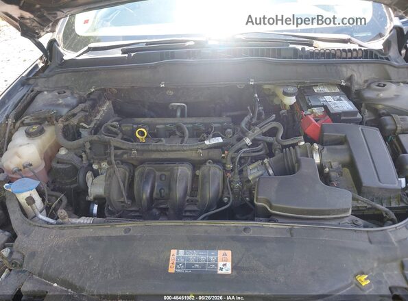 3FA6P0H70GR324072 2016 FORD FUSION Серый Вид сзади