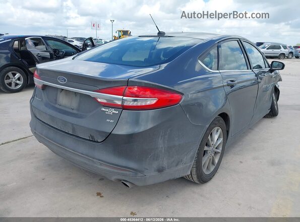 3FA6P0H70HR163093 2017 FORD FUSION Gray Rear right