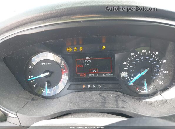 3FA6P0H70HR163093 2017 FORD FUSION Gray Rear seats view