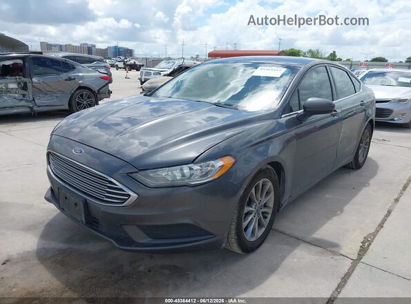 3FA6P0H70HR163093 2017 FORD FUSION Gray Front left