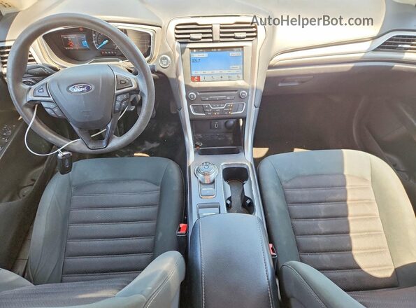 3FA6P0H70HR380417 2017 FORD FUSION Black 