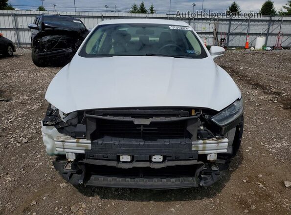 3FA6P0H71GR189880 2016 FORD FUSION Белый Вид спереди