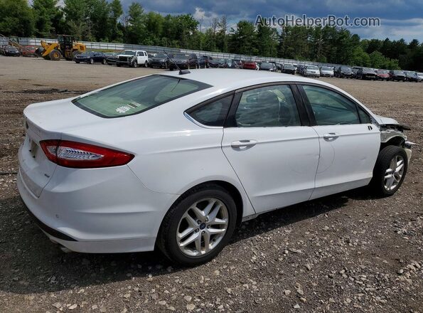3FA6P0H71GR189880 2016 FORD FUSION Белый Задняя правая четверть