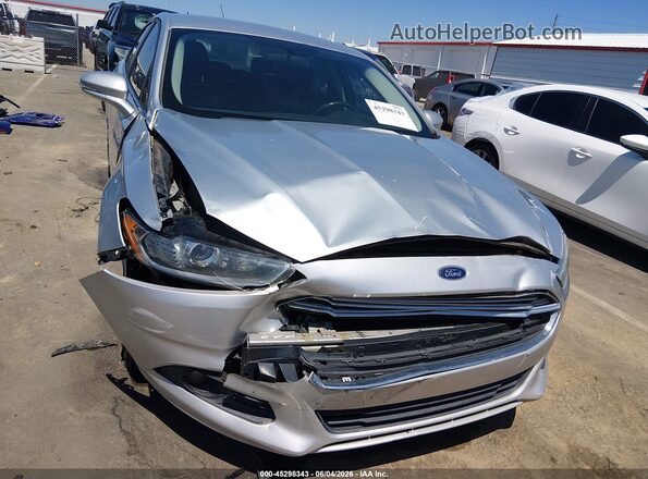 3FA6P0H71GR243260 2016 FORD FUSION Silver წინა ხედი