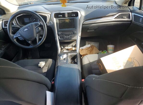 3FA6P0H71HR107003 2017 FORD FUSION Gray Vista del salpicadero
