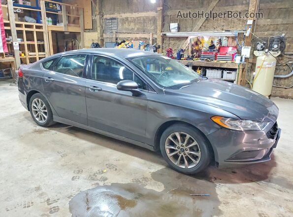 3FA6P0H71HR163684 2017 FORD FUSION Charcoal 