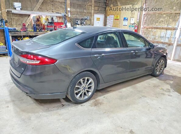 3FA6P0H71HR163684 2017 FORD FUSION Charcoal 