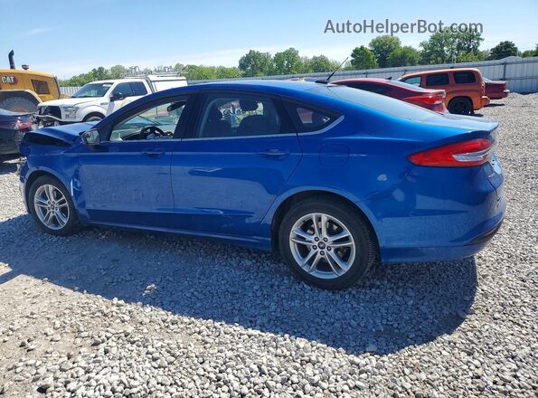 3FA6P0H71JR170429 2018 FORD FUSION Blue 
