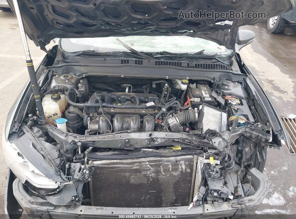 3FA6P0H71JR221878 2018 FORD FUSION Gray Widok z tyłu