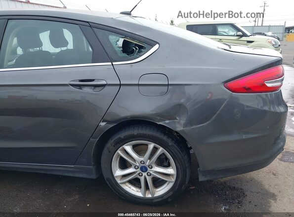 3FA6P0H71JR221878 2018 FORD FUSION Gray 