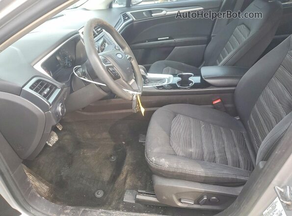 3FA6P0H72GR113021 2016 FORD FUSION Silver Вид салону спереду