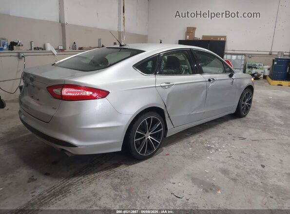 3FA6P0H72GR116792 2016 FORD FUSION Silver Задня права чверть