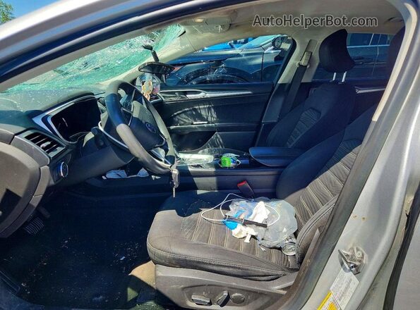 3FA6P0H72GR356800 2016 FORD FUSION Silver Widok wnętrza z przodu