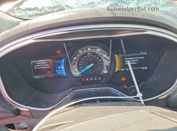 3FA6P0H72GR356800 2016 FORD FUSION Silver Widok zestawu wskaźników