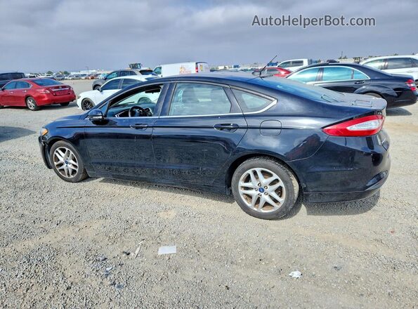 3FA6P0H72GR384824 2016 FORD FUSION Черный Задняя левая четверть