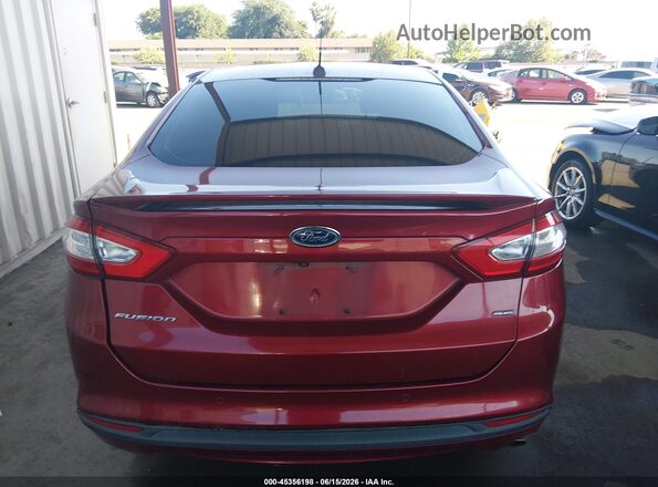 3FA6P0H72GR386699 2016 FORD FUSION Красный 
