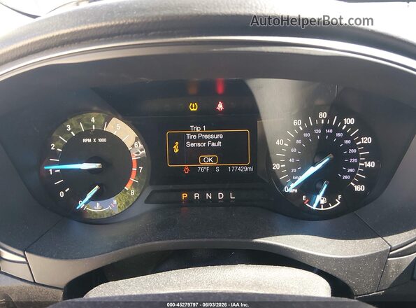 3FA6P0H72HR151463 2017 FORD FUSION Black Вид задніх сидінь