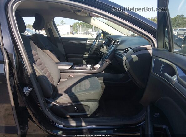 3FA6P0H72HR207904 2017 FORD FUSION Black Widok wnętrza z przodu