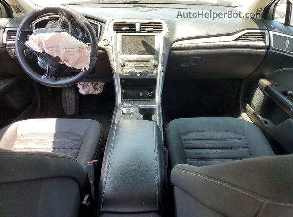 3FA6P0H72HR390835 2017 FORD FUSION Silver Առջևի վահանակի տեսք