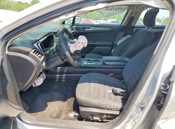 3FA6P0H72HR390835 2017 FORD FUSION Silver Սալոնի դիմացի տեսք
