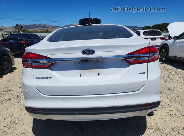 3FA6P0H72JR277733 2018 FORD FUSION White Rear view