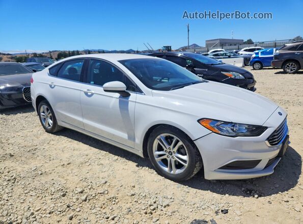3FA6P0H72JR277733 2018 FORD FUSION White Front right
