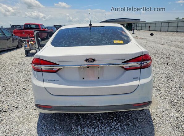 3FA6P0H72JR283564 2018 FORD FUSION White უკანა ხედი