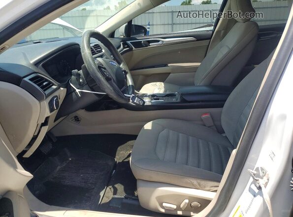 3FA6P0H72JR283564 2018 FORD FUSION White წინა სალონის ხედი