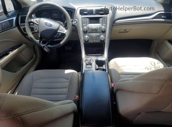 3FA6P0H72JR283564 2018 FORD FUSION White წინა პანელის ხედი