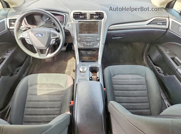 3FA6P0H72LR195505 2020 FORD FUSION White Dashboard view