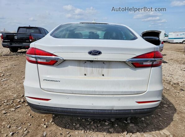 3FA6P0H72LR195505 2020 FORD FUSION White Rear view