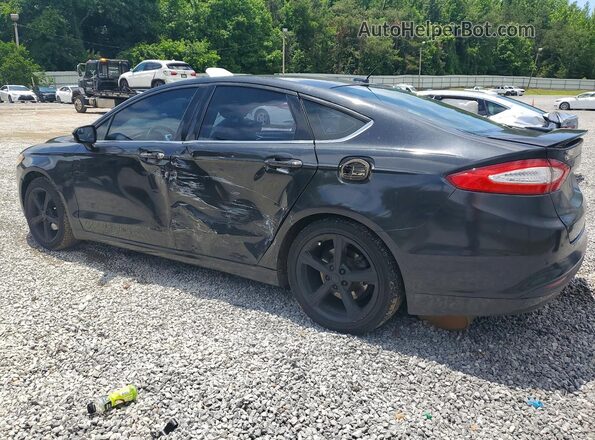 3FA6P0H73GR301031 2016 FORD FUSION Black Հետևի ձախ