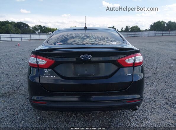 3FA6P0H73GR376375 2016 FORD FUSION Черный 