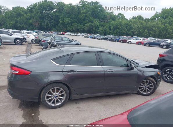 3FA6P0H73HR239308 2017 FORD FUSION Gray Սալոնի հետևի տեսք