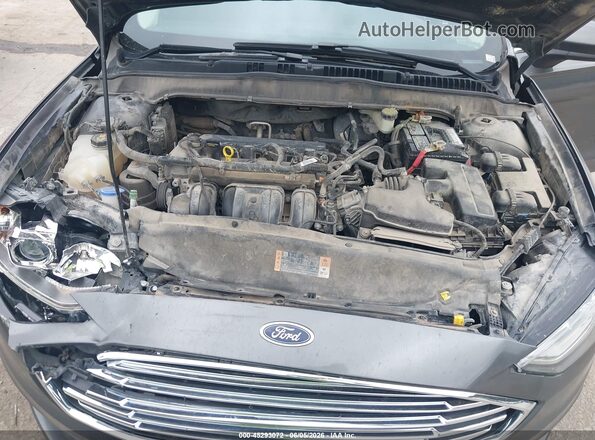 3FA6P0H73HR239308 2017 FORD FUSION Gray Հետևի տեսք