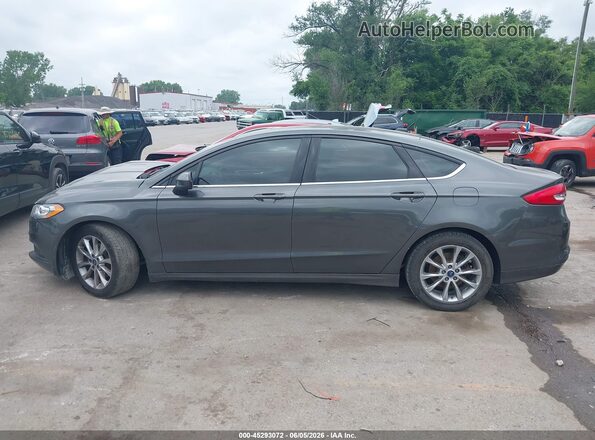 3FA6P0H73HR239308 2017 FORD FUSION Gray Սալոնի 360 աստիճան տեսք