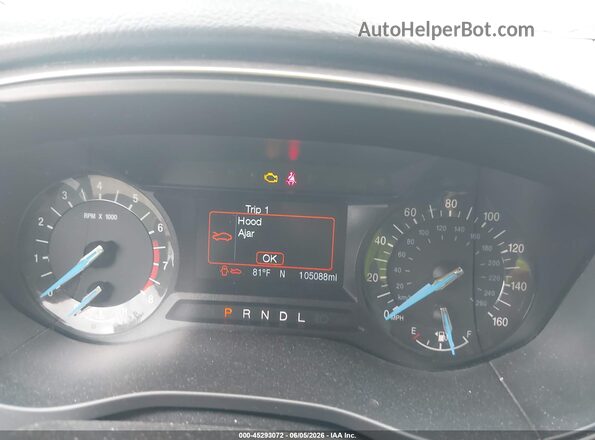 3FA6P0H73HR239308 2017 FORD FUSION Gray Հետևի նստատեղերի տեսք
