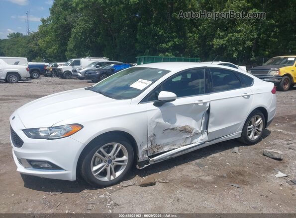 3FA6P0H73JR175552 2018 FORD FUSION White Widok z przodu