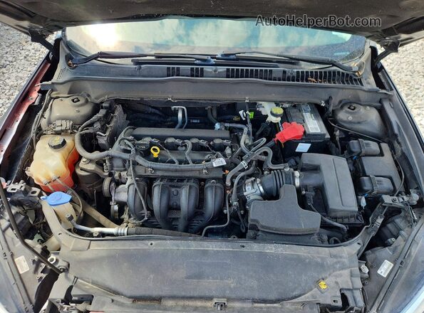 3FA6P0H74GR120844 2016 FORD FUSION Black Սալոնի հետևի տեսք