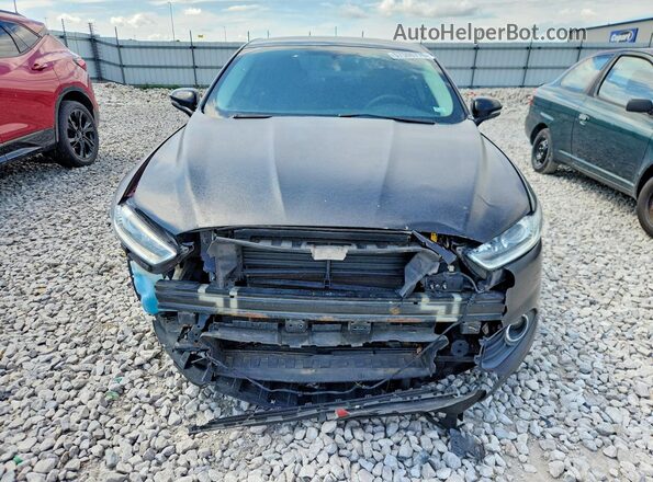 3FA6P0H74GR120844 2016 FORD FUSION Black Դիմացի տեսք