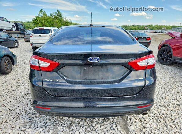 3FA6P0H74GR120844 2016 FORD FUSION Black Հետևի տեսք