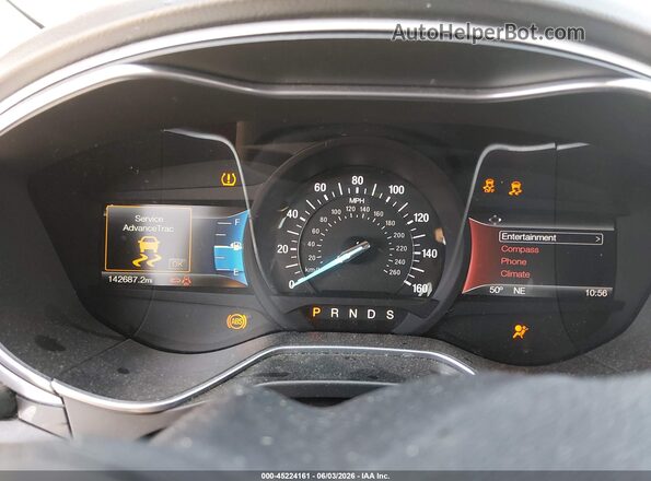 3FA6P0H74GR301412 2016 FORD FUSION Black უკანა სავარძლების ხედი